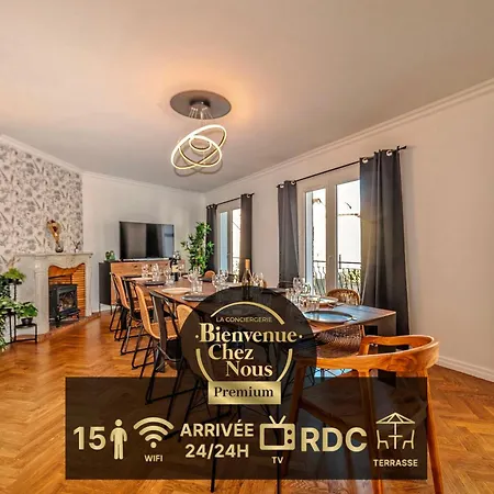 Holiday home Et Volcans - Grand Proche Centre-ville Pour 24 Personnes